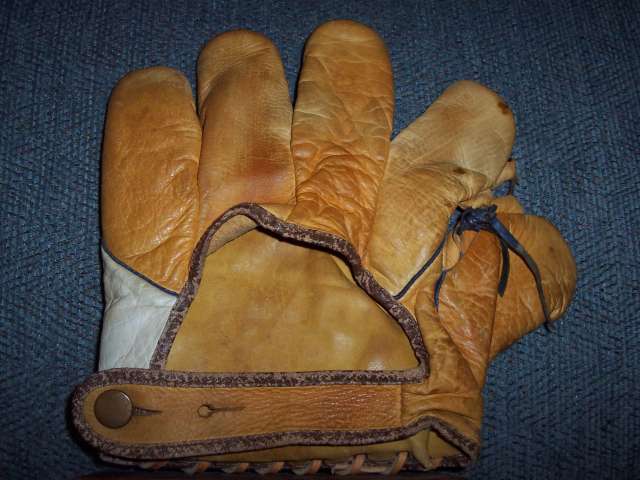 Arrow Brand Softball Glove Back